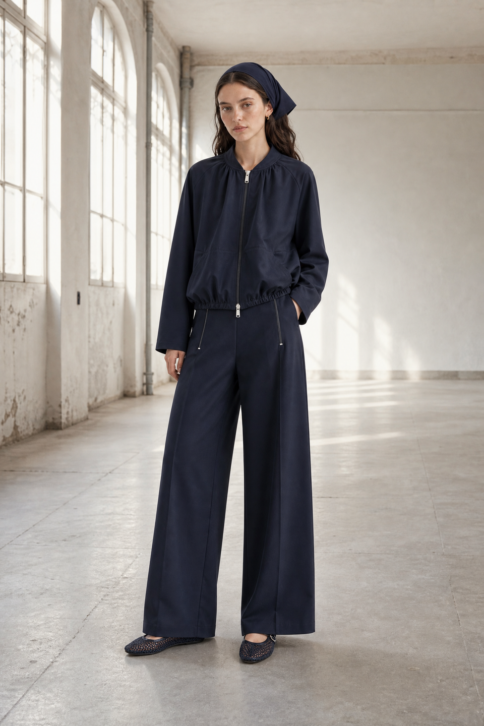 Zippo pants technical jersey | Blue