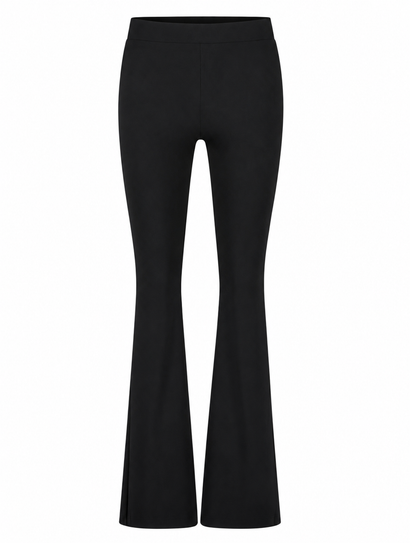 Pantalon évasé Eliya Easy Wear Technical Jersey | Noir