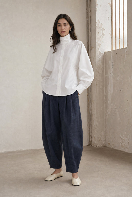 Elodie viscose blend barel pants