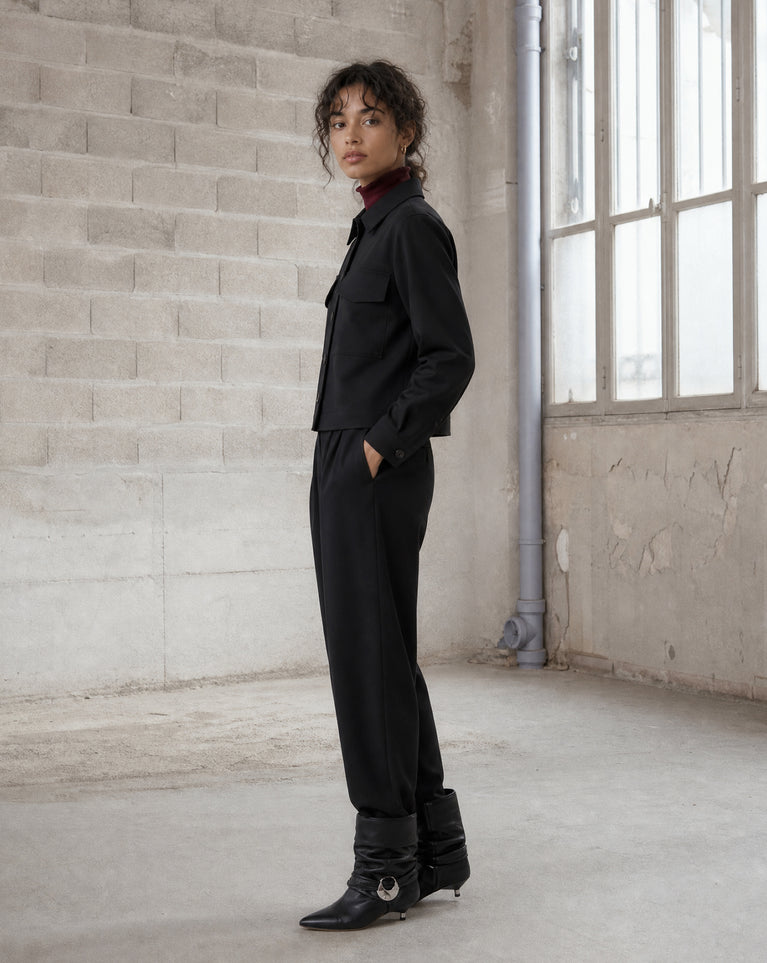 Ermanno Jacke technical jersey | Black
