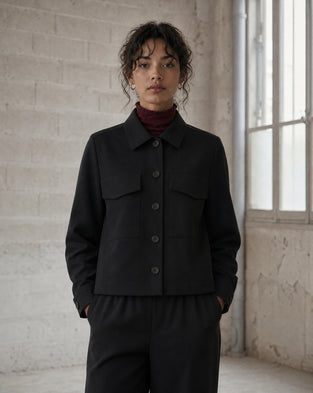 Ermanno Jacke technical jersey | Black