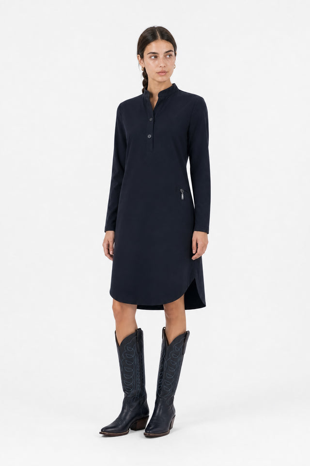 Jurk Eva Easy Wear | Blue