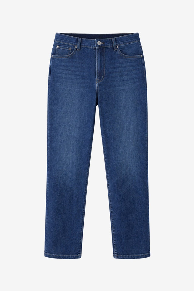 Fly jogger basic jeans | Dark Blue