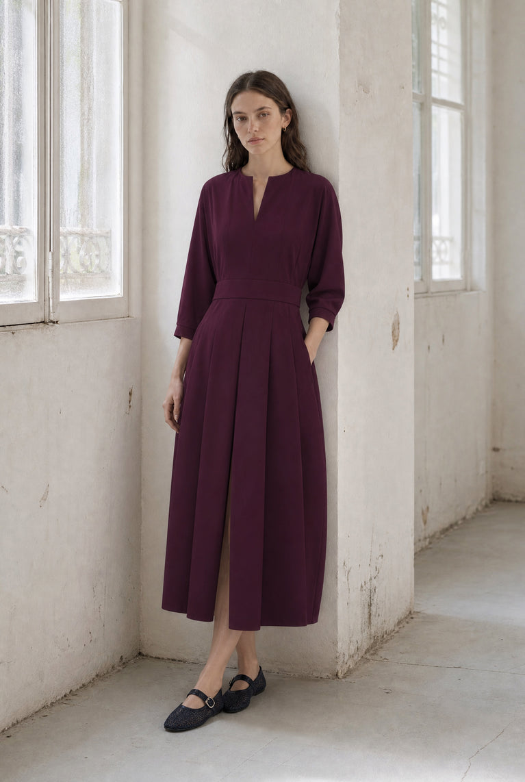 Gaara jurk technical jersey | Cherry