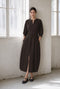 Gaara Kleid technical jersey | Chocolate