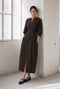 Gaara Kleid technical jersey | Chocolate