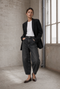Rango technical jersey blazer | Black