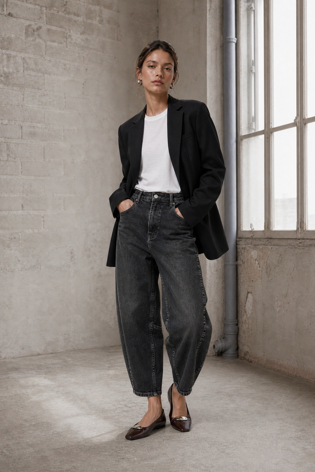 Rango technical jersey blazer | Black