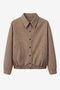 Iconic check Baumwolle bomber Jacke | Brown