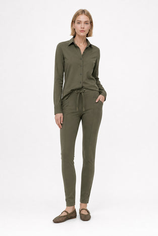 Bluse Betty Easy Wear Technical Jersey | Army