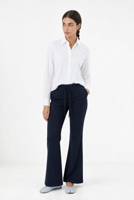 Ivona blouse technical jersey | White