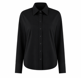 Ivona Bluse technical jersey | Black
