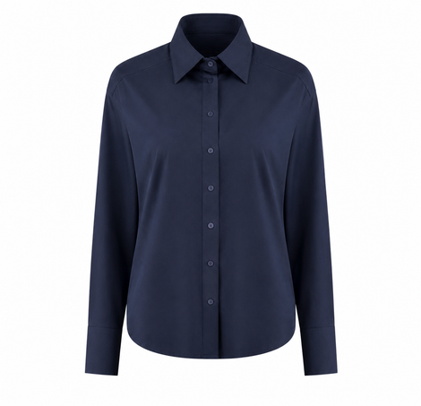 Ivona Bluse technical jersey | Blue