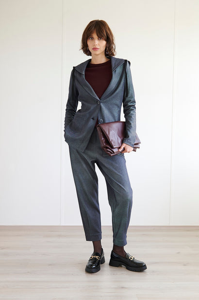 Emy hoody blazer | Denim