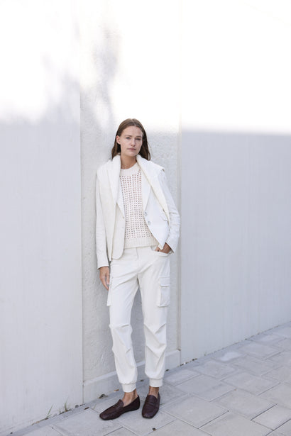 Marita pants brush tech jersey | Off White
