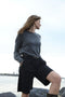 Hoodie pullover H22167 | Grey Melange
