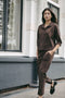 Angelika top technical jersey | Brown