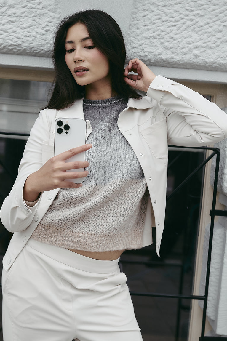 Riva jacket brush jersey | Off White