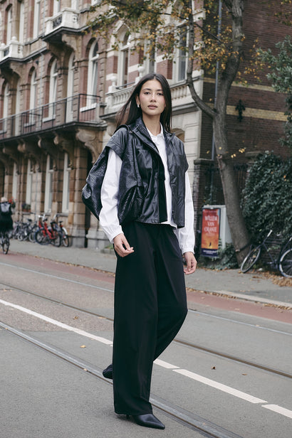 Inka pants brush tech jersey | Black