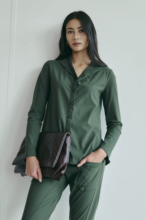 John strech technical jersey pants | Army