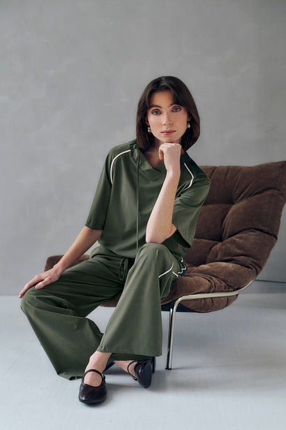Technische Jerseyhose Simone P | Army