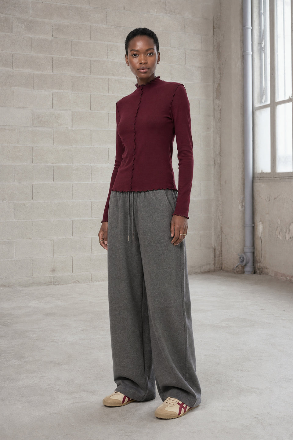 Аri soft broek | Dark Grey