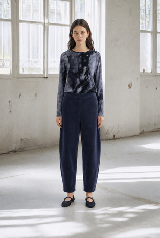 Janette allover print top | Allover