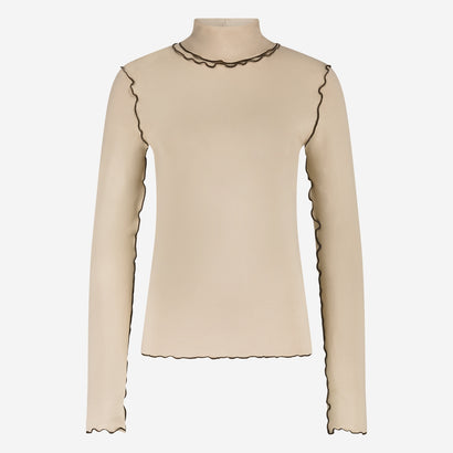 Janice viscose top | Capuccino
