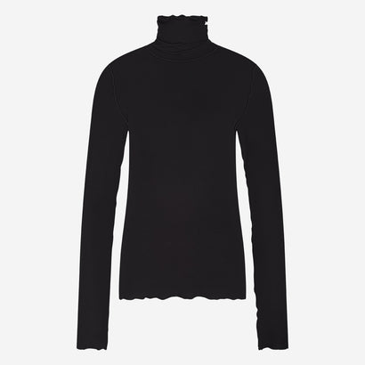 Janice viscose top | Black