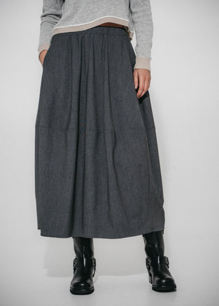 June viscose skirt | Grey