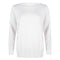 Stephanie Boat Neck Sweater Serena Sweater | White