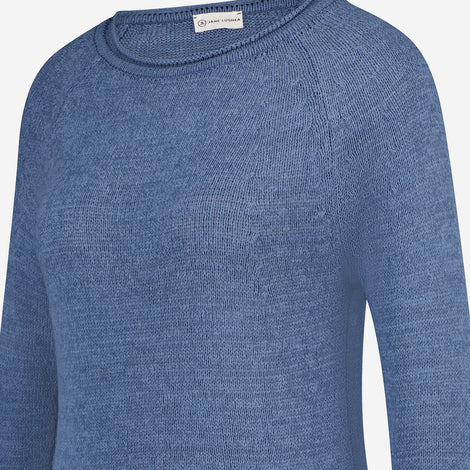 Wholegarment pullover | Blue