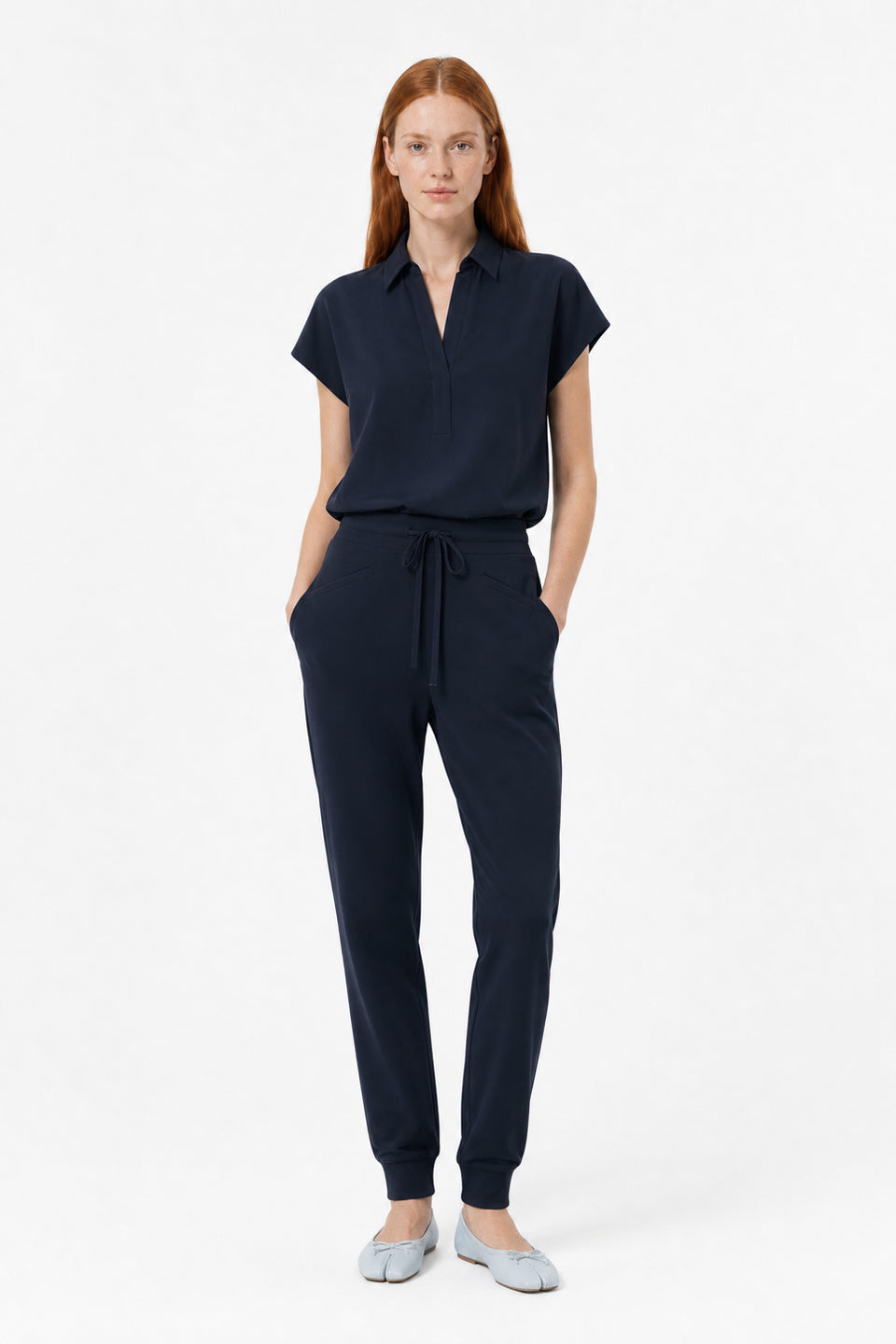 Gea broek technical jersey | Blue