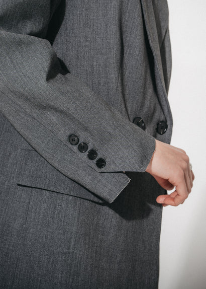 Lux move oversized blazer | Grey