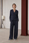 Lean wide-leg pants | Dark Blue