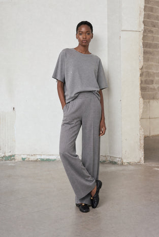 Lucciolo giulietta piquet pants | Grey