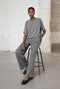 Lucciolo giulietta piquet broek | Grey
