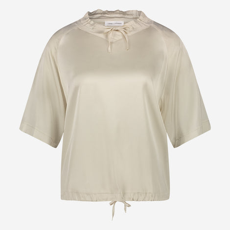 Gia strech viscose top | Ecru