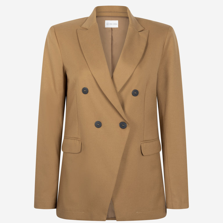 Lennard Oversize Blazer | Caramel