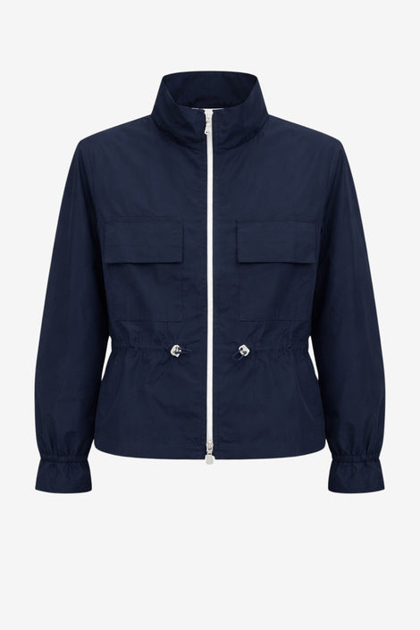 Manola taffeta jacket | Blue