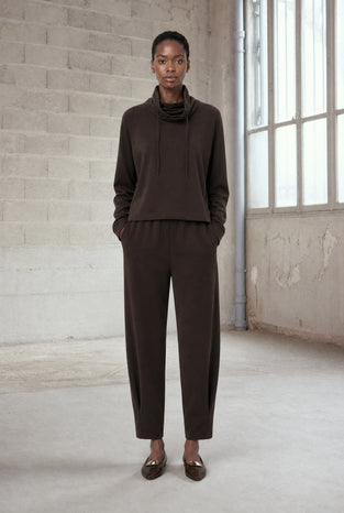 Umbretto broek technical jersey | Chocolate