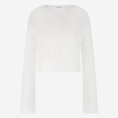 Pullover seamless viscose NB2167 | Ecru