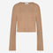 Pullover seamless viscose NB2167 | Beige Melange