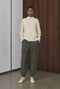 Viscose Naadloos Geverfd pullover NB2275 | Ecru