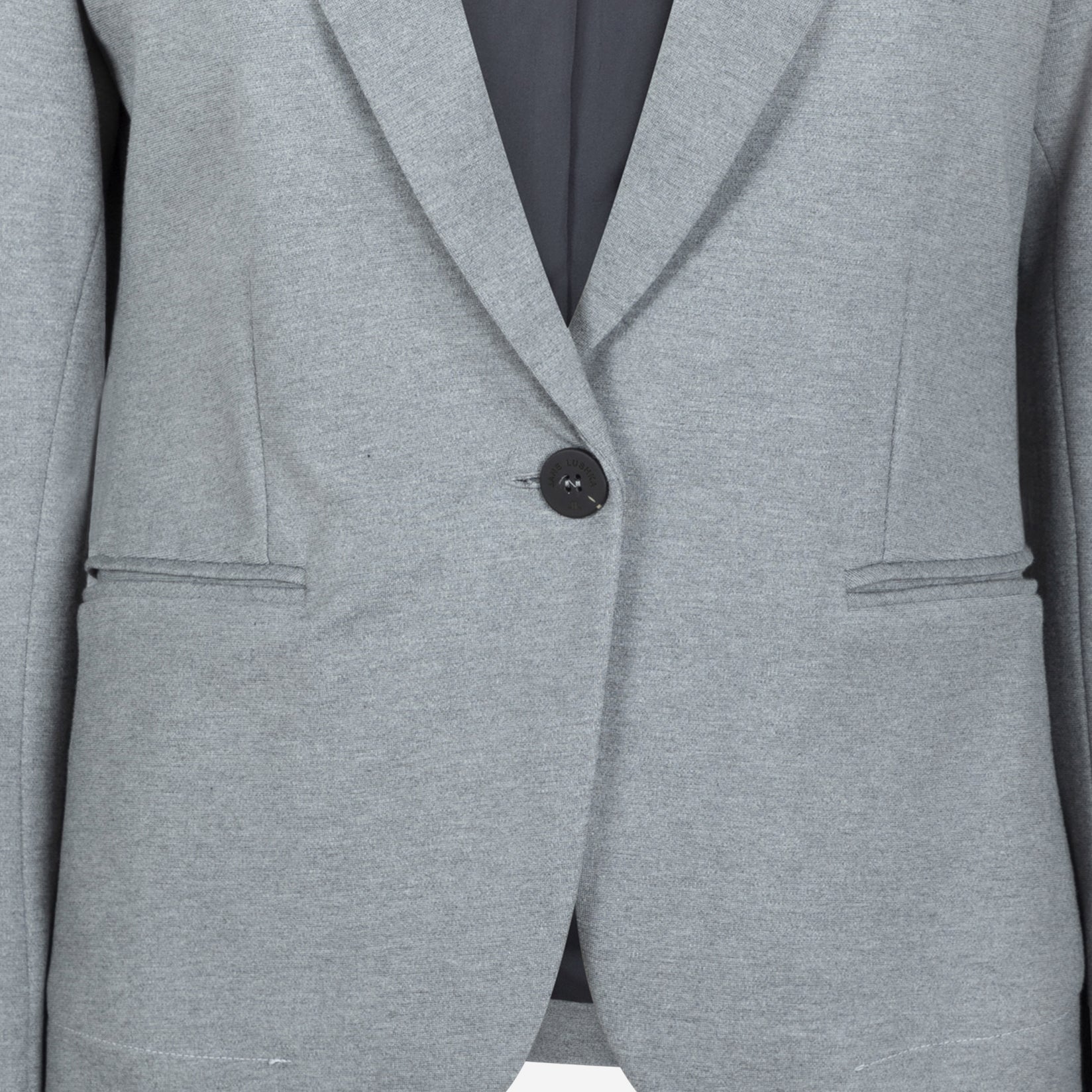 Elvira Blazer Eco Viscose | Light Grey