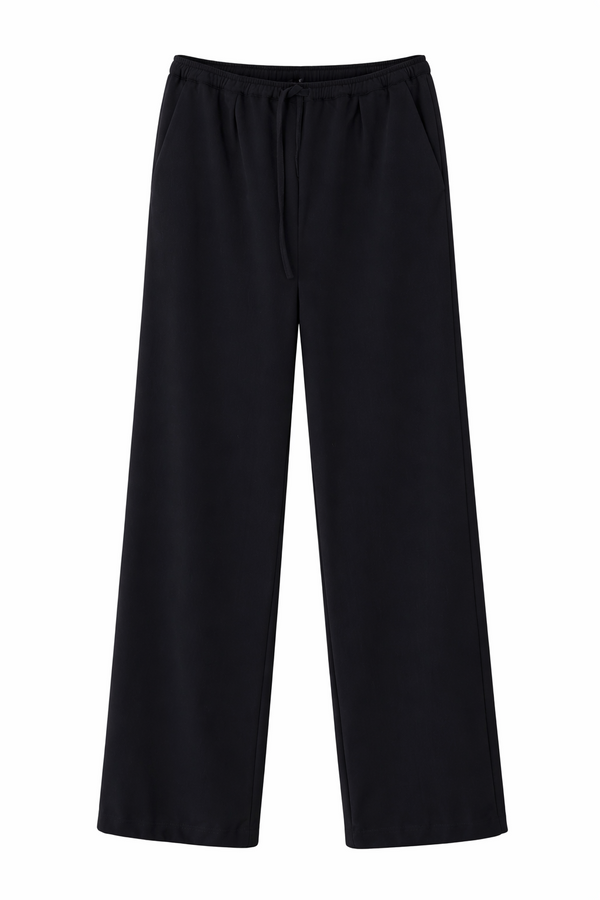 Nola wide-leg pants | Dark Blue