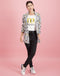Eva Easy To Wear Blazer Bloom | White