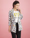 Eva Easy To Wear Blazer Bloom | White