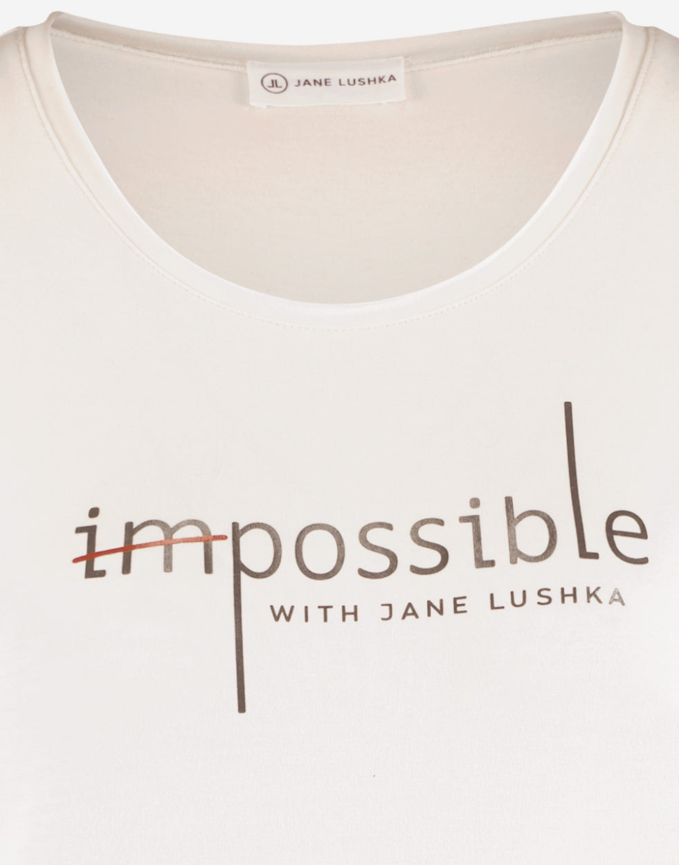 T-Shirt Imposible Organic Cotton | Ecru