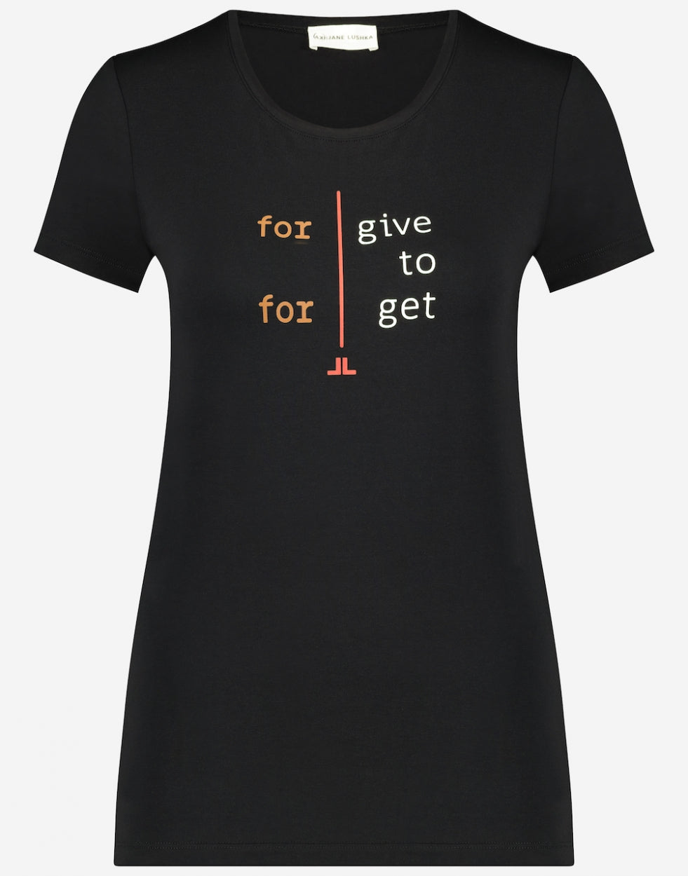 T-Shirt Forgive Organic Cotton | Black